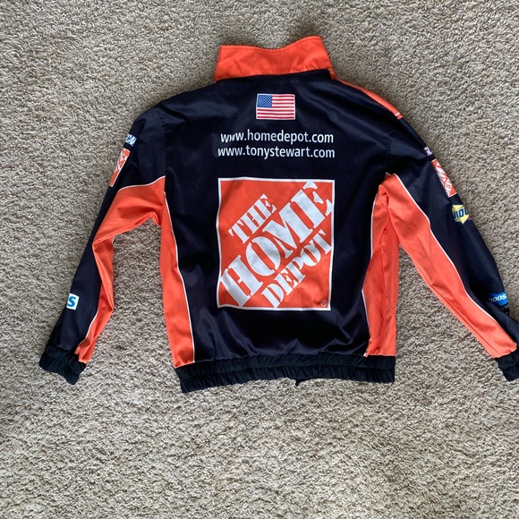 Orange and Black Home Depot Racer Jacket - Picture 2 of 2